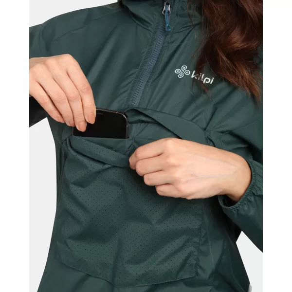  Geaca de dama KILPI ANORI-W VL0102KI VERDE ÎNCHIS 