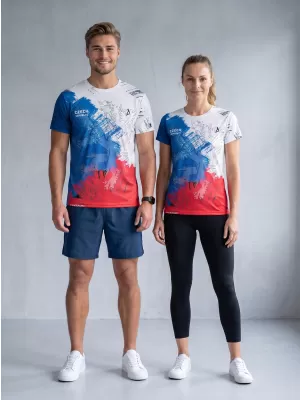 Tricou funcțional premium pentru bărbați ALTISPORT x CZE VOJ/ALM032TR01 LEU