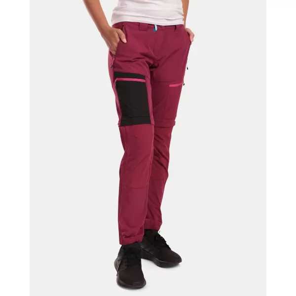  Pantaloni de dama KILPI HOSIO-W VL0404KI ROȘU ÎNCHIS 