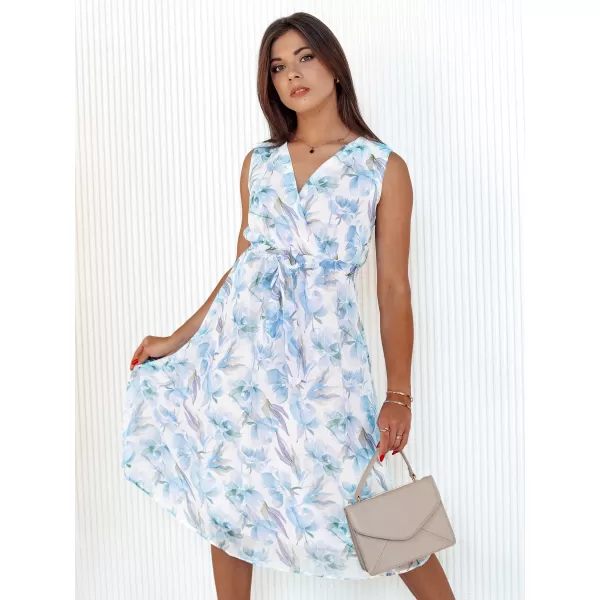  Rochie DSTREET CARIBBEA EY2499 ALB 