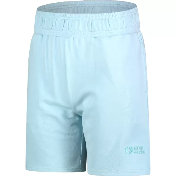  Pantaloni scurți de damă din bumbac NORDBLANC TOMBOY NBSPL7887 ALBASTRU DESCHIS 