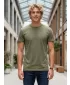 Tricou pentru bărbați ALTISPORT NP/ALM921 KAKI DESCHIS