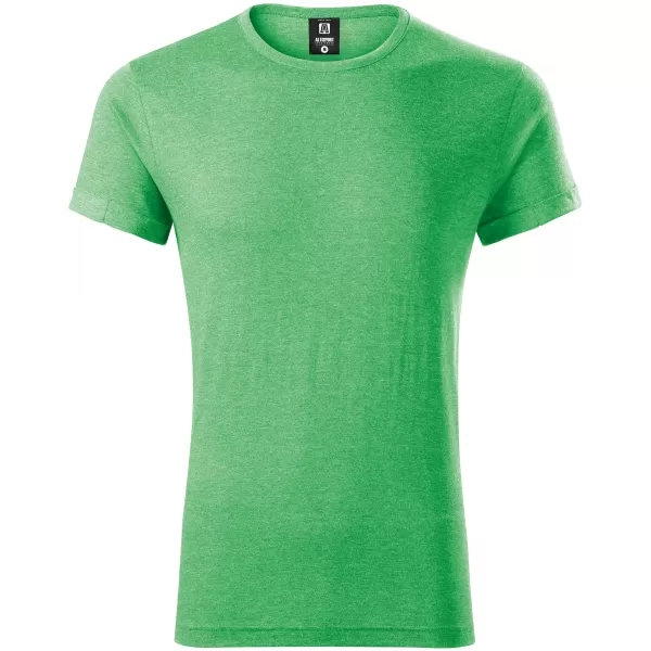  Tricou pentru bărbați ALTISPORT NoPrint NP/ALM361 EVIDENȚIERI VERZI 