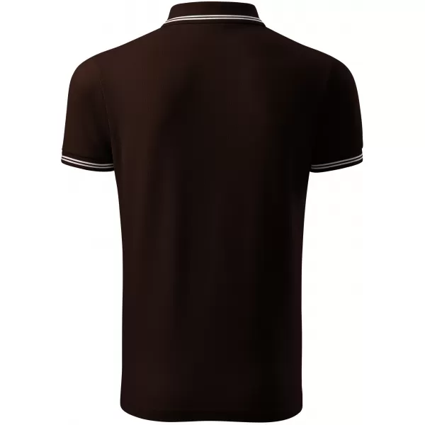  Tricou pentru bărbați cu guler ALTISPORT NP/ALM921 CAFEA 