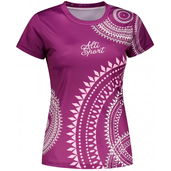  Tricou funcțional premium pentru femei ALTISPORT VOJ/ALW033TR01 FUCSIE 