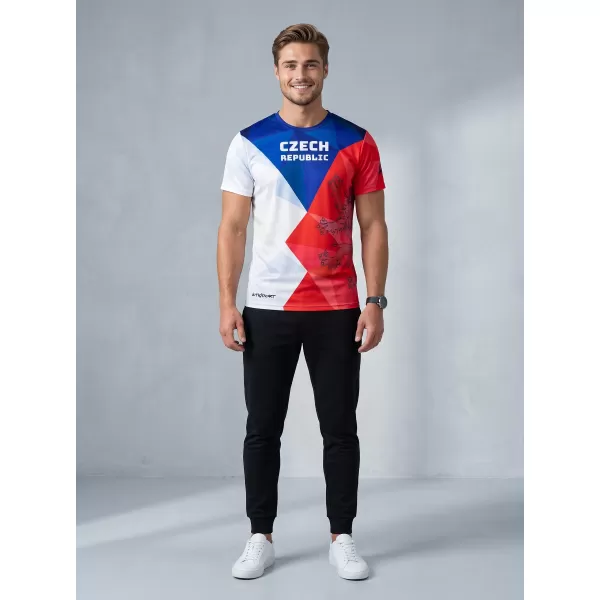  Tricou funcțional premium pentru bărbați ALTISPORT x CZE VOJ/ALM032TR01 FORME 