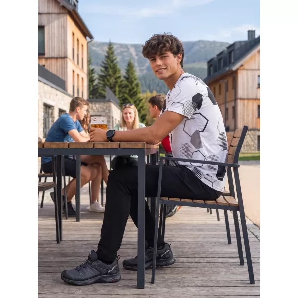  Tricou funcțional premium pentru bărbați ALTISPORT VOJ/ALM037TR01 ALB 