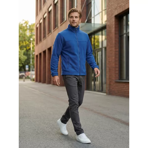  Hanorac pentru bărbați din fleece ALTISPORT NP/ALM105 ALBASTRU REGAL 