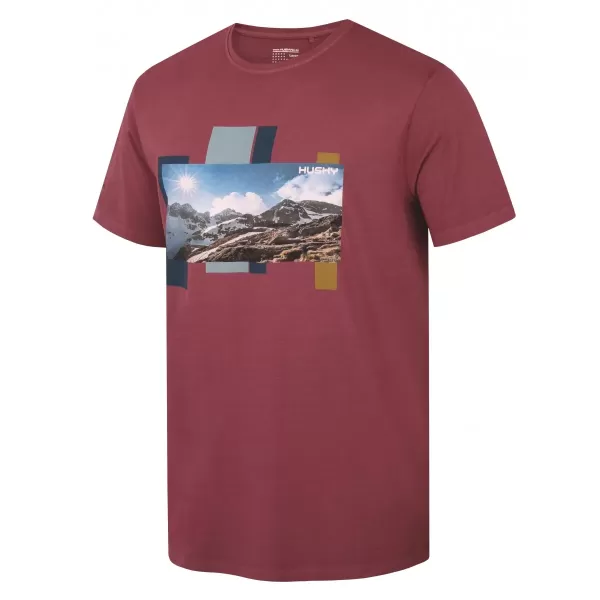  Cămaşă HUSKY TEE SKYLINE M CLARET 