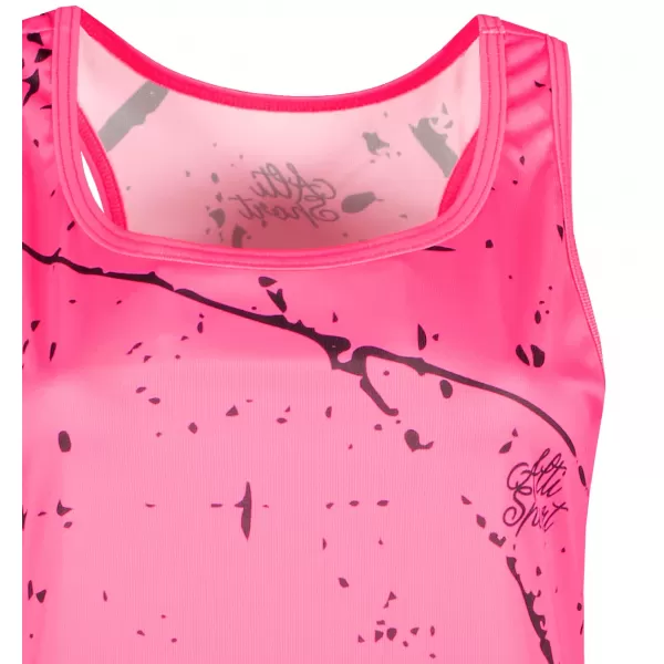  Rochie vestă funcțională premium pentru femei ALTISPORT VOJ/ALW034SAT01 ROZ NEON 