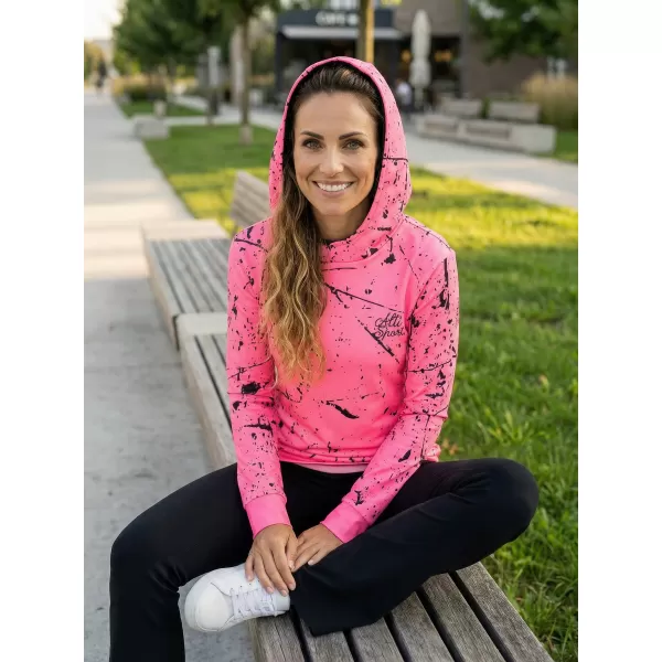  Hanorac funcțional premium pentru femei ALTISPORT VOJ/ALW034MI01 ROZ NEON 