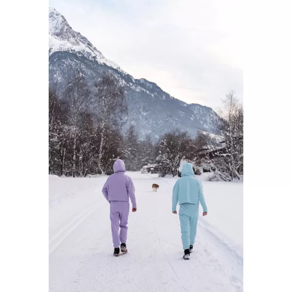  Pantaloni de trening dama din bumbac NORDBLANC BOYFRIEND NBSPL7888 ALBASTRU DESCHIS 