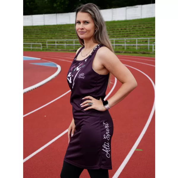  Rochie vestă funcțională premium pentru femei ALTISPORT VOJ/ALW022SAT01 VIOLET 