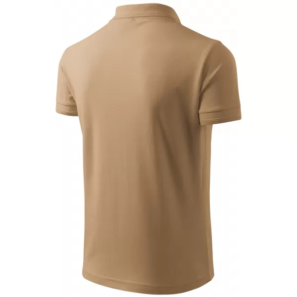  Tricou pentru bărbați cu guler ALTISPORT NP/ALM302 NISIPOS 