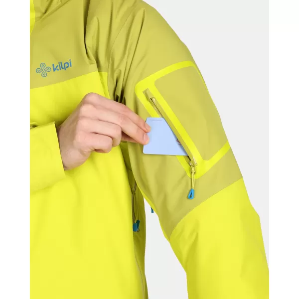  Jachetă pentru bărbați KILPI MAMBA-M VM0101KI VERDE DESCHIS 