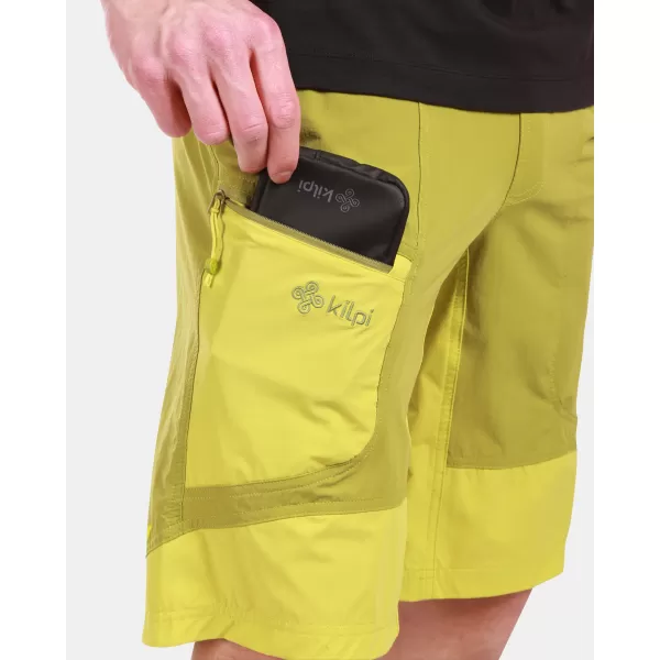  Pantaloni scurți pentru bărbați KILPI BREADY-M VM0422KI VERDE 