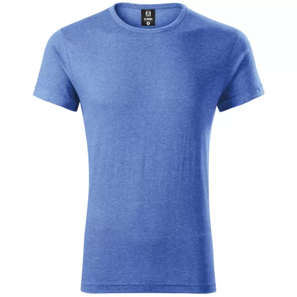  Tricou pentru bărbați ALTISPORT NoPrint NP/ALM361 EVIDENȚIERI ALBASTRE 