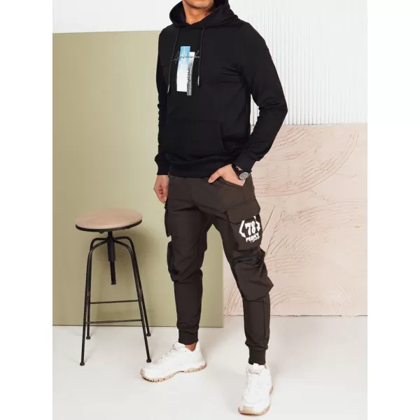  Panoul pentru bărbați DSTREET BX5725 NEGRU 