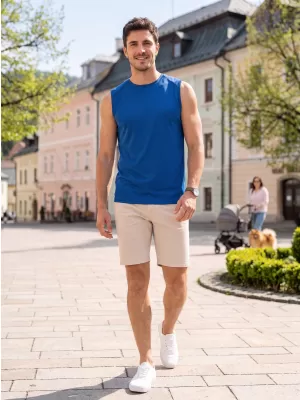 Maieu funcțional pentru bărbați ALTISPORT NoPrint NP/ALM028 ALBASTRU REGAL