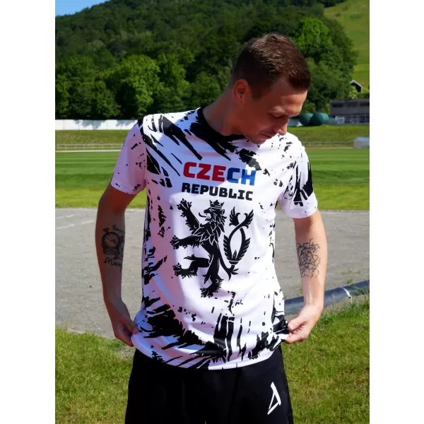  Tricou funcțional premium pentru bărbați ALTISPORT x CZE VOJ/ALM036TR01 ABSTRACTIZARE 