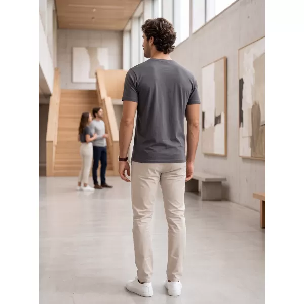  Tricou pentru bărbați ALTISPORT NoPrint NP/ALM007 ANTRACIT DESCHIS 