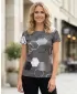 Tricou funcțional premium pentru femei ALTISPORT VOJ/ALW037TR01 GRI