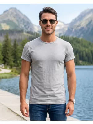 Tricou pentru bărbați ALTISPORT NoPrint NP/ALM361 EVIDENȚIERE UȘOARĂ