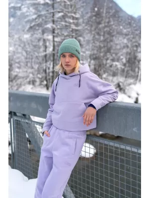 Pantaloni de trening dama din bumbac NORDBLANC BOYFRIEND NBSPL7888 VIOLET