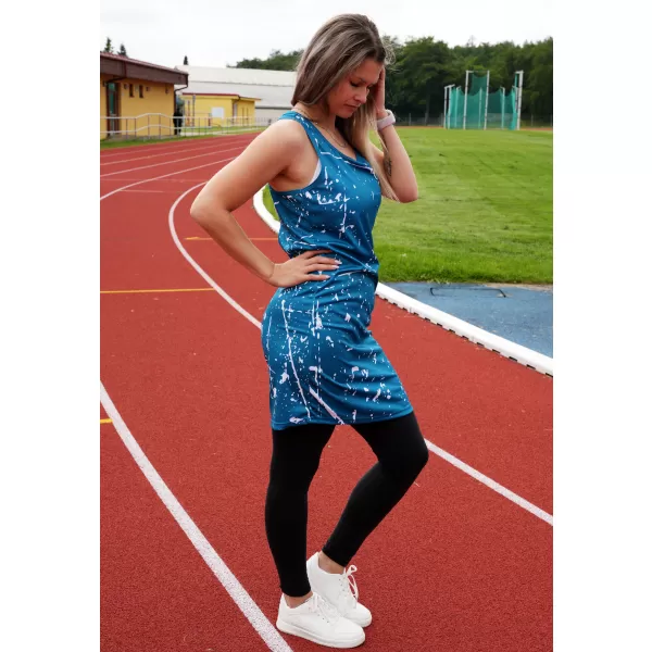  Rochie vestă funcțională premium pentru femei ALTISPORT VOJ/ALW034SAT01 SMARALD 