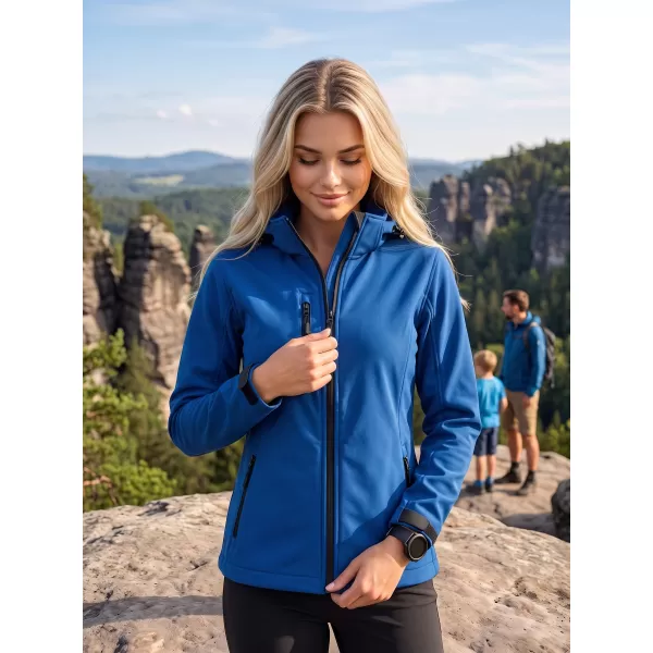 Jachetă softshell pentru femei ALTISPORT NP/ALW125 ALBASTRU REGAL 