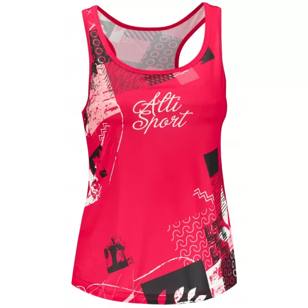  Maieu premium funcțional pentru femei ALTISPORT VOJ/ALW009TIL01 ROȘU 
