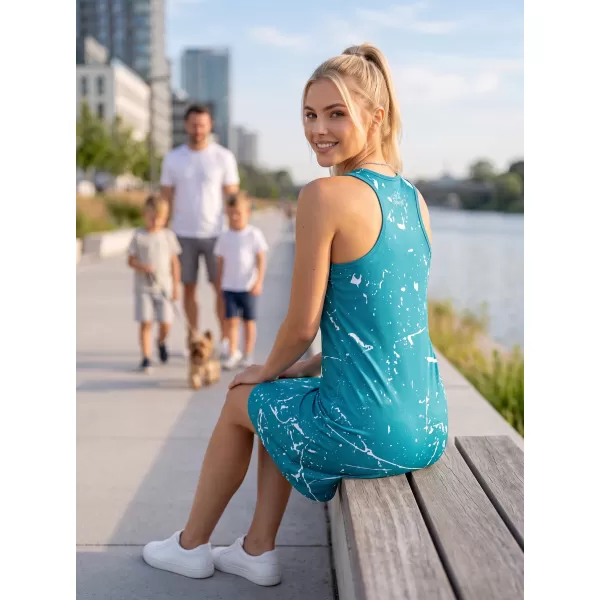  Rochie vestă funcțională premium pentru femei ALTISPORT VOJ/ALW034SAT01 SMARALD 