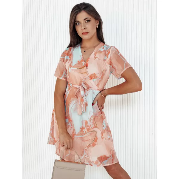  Rochie DSTREET CHICLOVE EY2517 PORTOCALE 