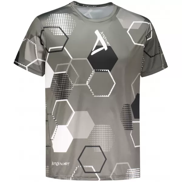  Tricou funcțional premium pentru bărbați ALTISPORT VOJ/ALM037TR01 GRI 