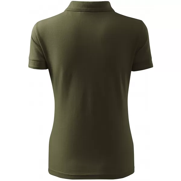  Tricou de damă cu guler ALTISPORT NP/ALW012 MILITAR 