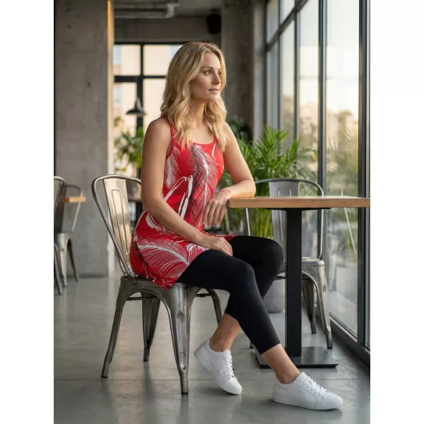  Rochie vestă funcțională premium pentru femei ALTISPORT VOJ/ALW001SAT01 ROȘU 