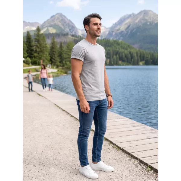  Tricou pentru bărbați ALTISPORT NoPrint NP/ALM361 EVIDENȚIERE UȘOARĂ 