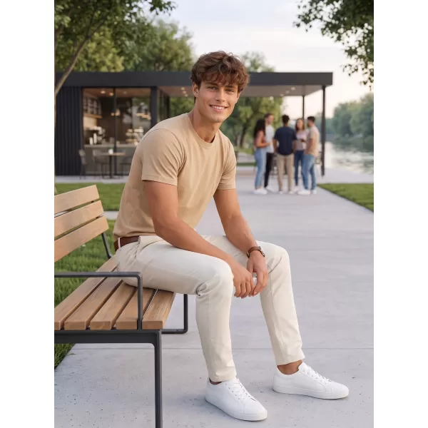  Tricou pentru bărbați ALTISPORT NP/ALM921 NISIPOS 
