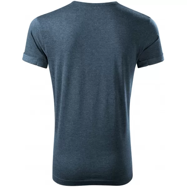  Tricou pentru bărbați ALTISPORT NoPrint NP/ALM361 EVIDENȚIERI DE DENIM ÎNCHIS LA CULOARE 