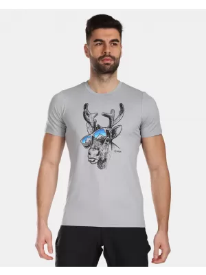 Tricou funcțional pentru bărbați KILPI LISMAIN-M VM0305KI GRI DESCHIS