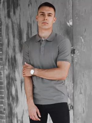 Mens t -thirt cu guler DSTREET PX0599 ALBASTRU ÎNCHIS