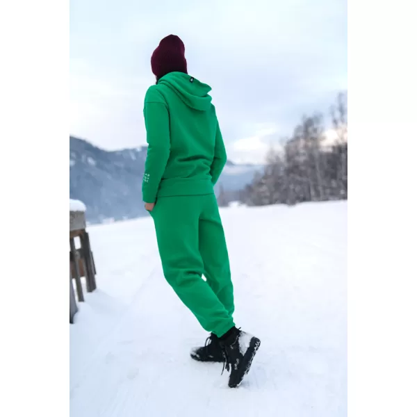  Pantaloni de trening dama din bumbac NORDBLANC BOYFRIEND NBSPL7888 VERDE 