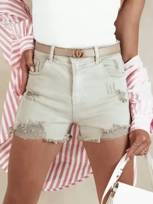 Pantaloni scurţi DSTREET SY0399 BEJ