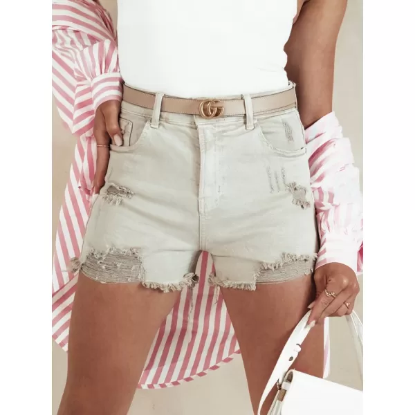  Pantaloni scurţi DSTREET SY0399 BEJ 