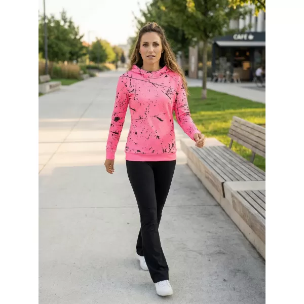  Hanorac funcțional premium pentru femei ALTISPORT VOJ/ALW034MI01 ROZ NEON 