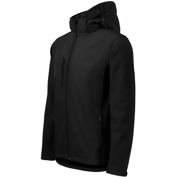  Jachetă softshell pentru bărbați ALTISPORT NP/ALM225 NEGRU 