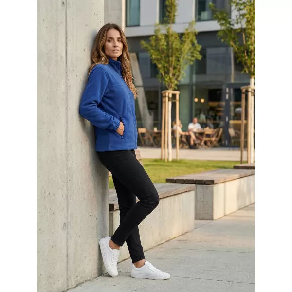  Hanorac de damă din fleece ALTISPORT NP/ALW405 ALBASTRU REGAL 