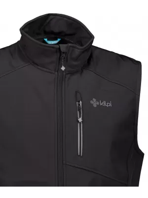 Vestă softshell pentru bărbați KILPI SOIL-M VM0118KI NEGRU