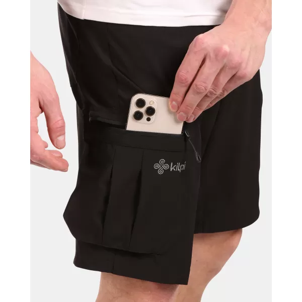 Pantaloni scurți pentru bărbați KILPI ASHER-M VM0420KI NEGRU 