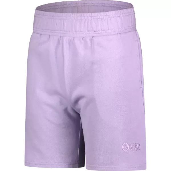  Pantaloni scurți de damă din bumbac NORDBLANC TOMBOY NBSPL7887 VIOLET 